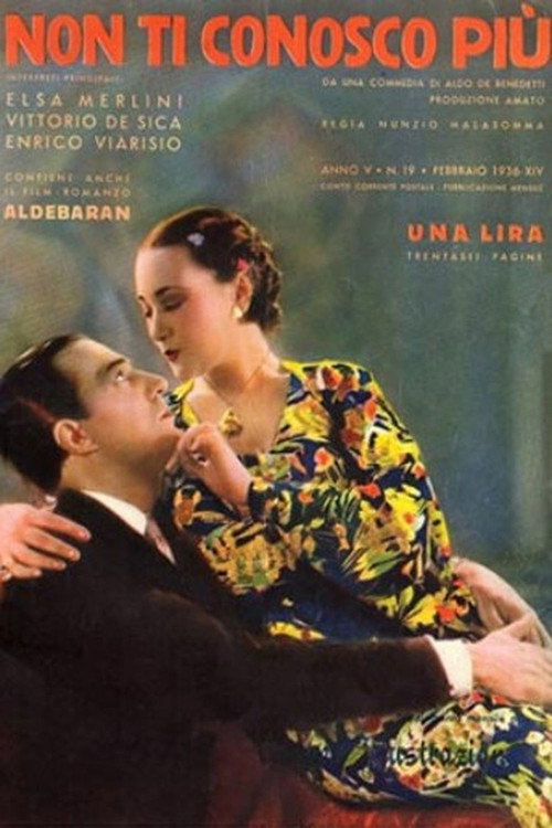 Movie poster for I Don't Know You Anymore (1936)