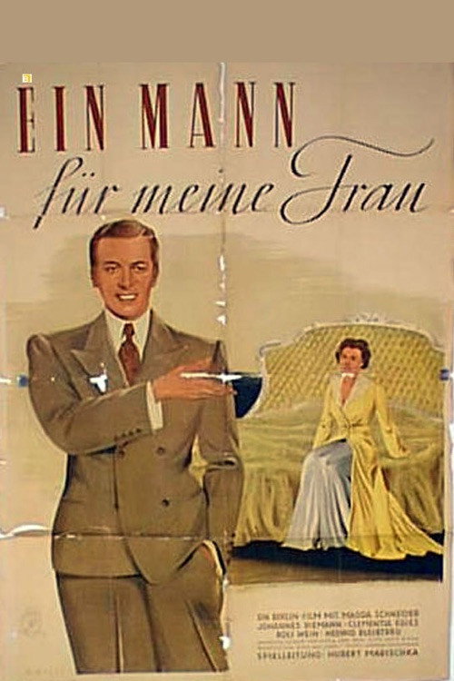 Movie poster for A Man for My Wife (1943)