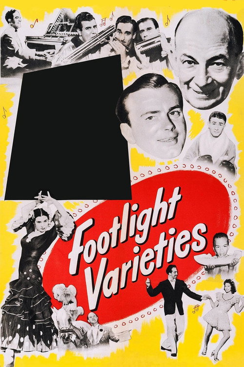 Movie poster for Footlight Varieties (1951)