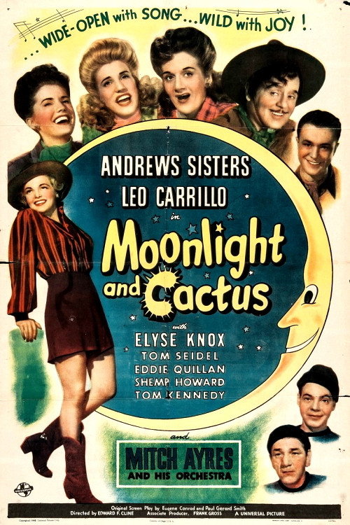 Movie poster for Moonlight and Cactus (1944)