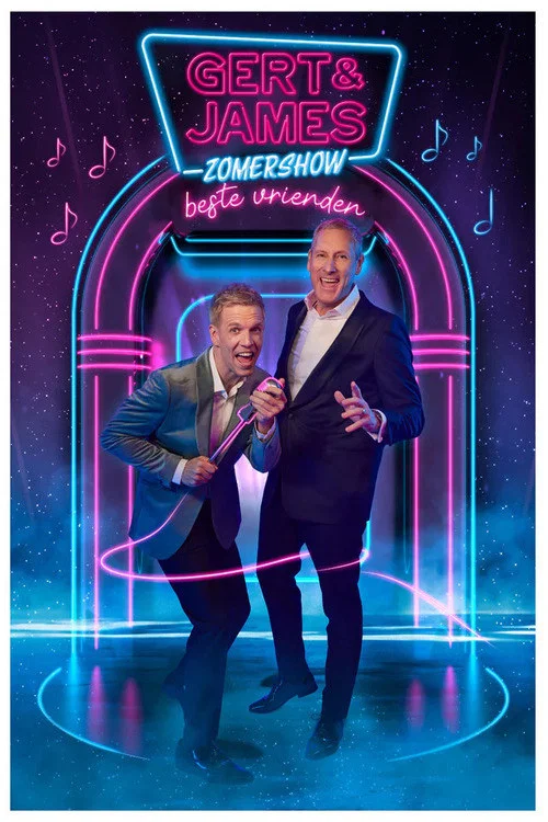 Series poster for Gert & James : Zomershow (2026)