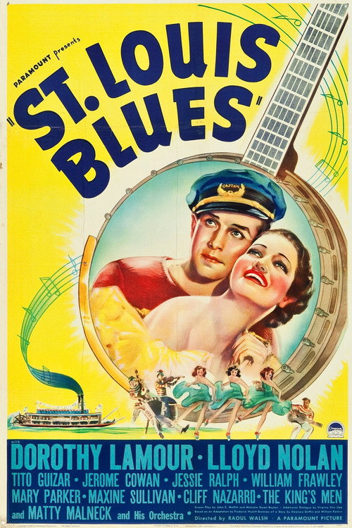 Movie poster for St. Louis Blues (1939)