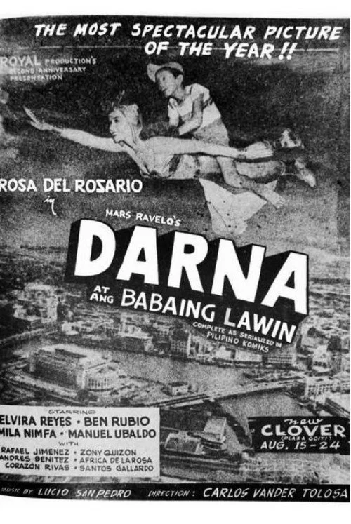 Movie poster for Darna and the Hawk Woman (1952)