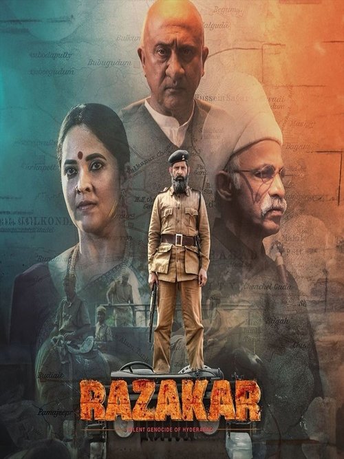 Movie poster for Razakar: The Silent Genocide of Hyderabad (2024)