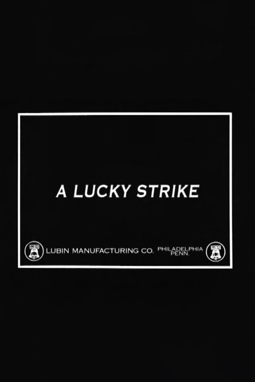 Movie poster for A Lucky Strike (1915)