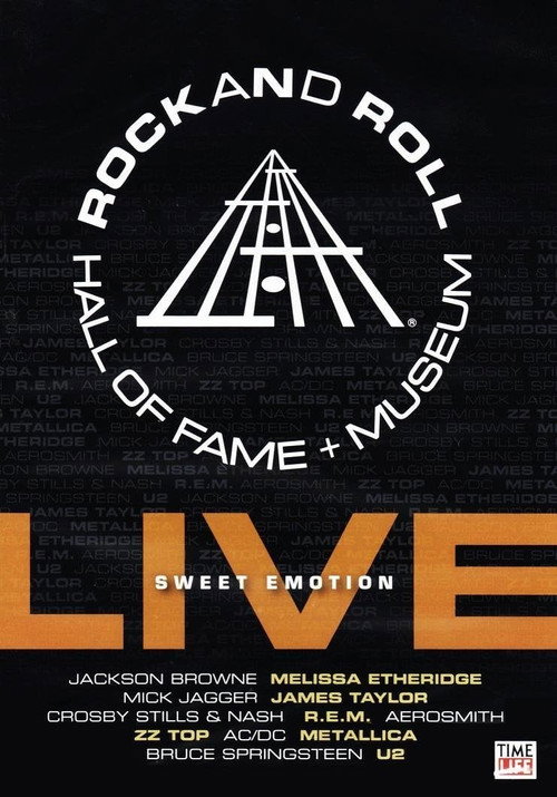 Movie poster for Rock and Roll Hall of Fame Live - Sweet Emotion (2009)
