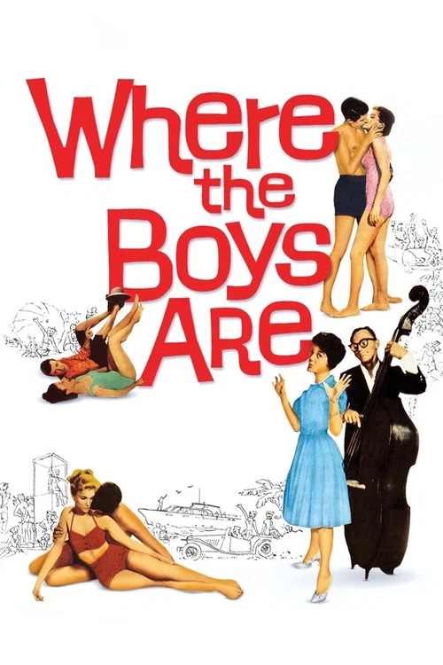 Movie poster for Where the Boys Are (1960)