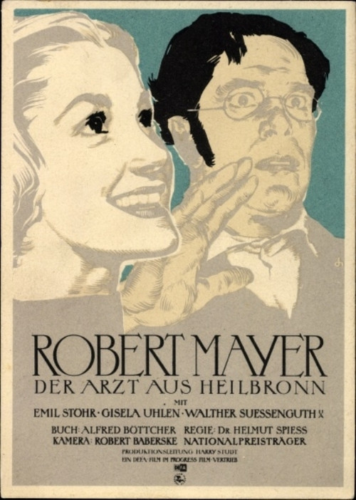 Movie poster for Robert Mayer, der Arzt aus Heilbronn (1955)