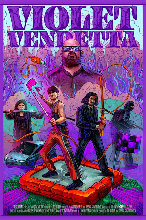 Movie poster for Violet Vendetta (2025)