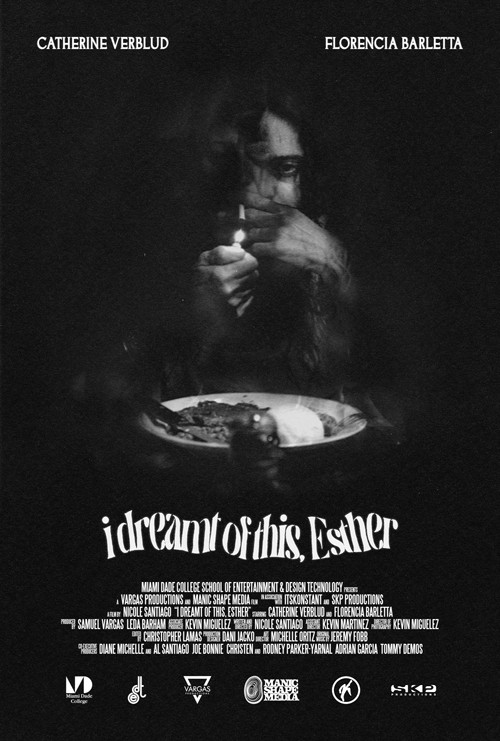 Movie poster for i dreamt of this, Esther (2023)