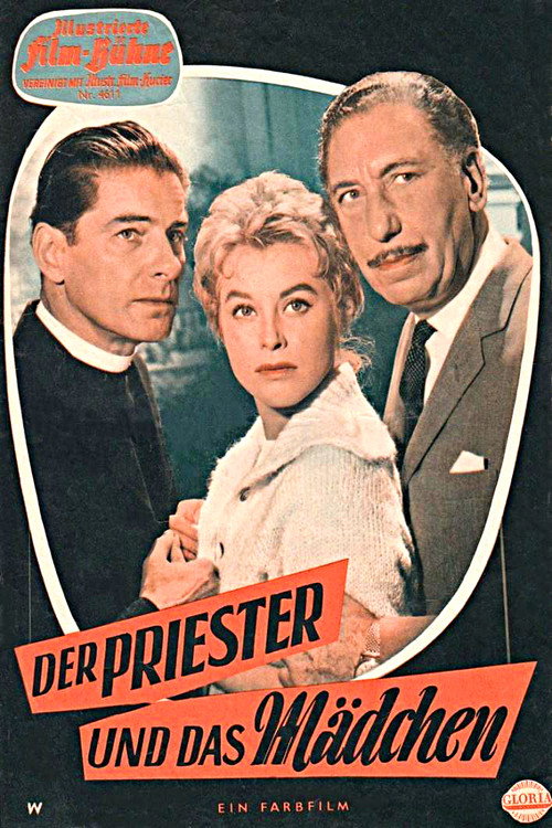 Movie poster for The Priest and the Girl (1958)