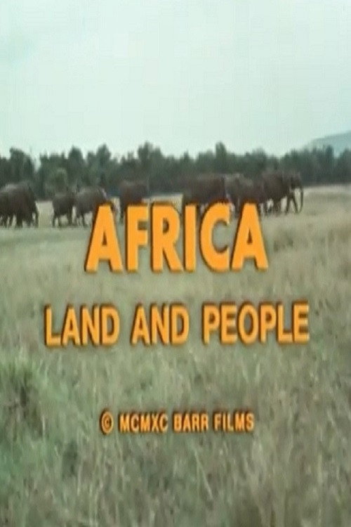 Movie poster for Africa: Land and People (1990)