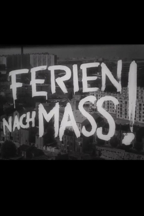 Movie poster for Ferien nach Mass! (1962)