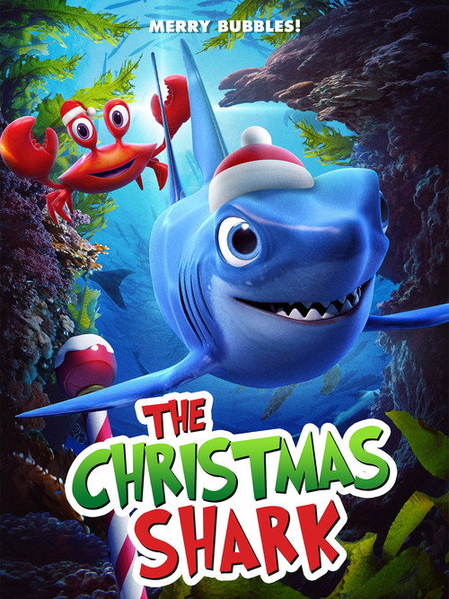 Movie poster for The Christmas Shark (2024)