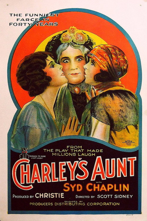 Movie poster for Charley's Aunt (1925)