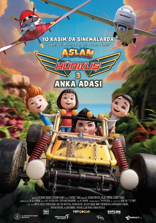 Movie poster for Aslan Hürkuş 3: Anka Adası (2023)