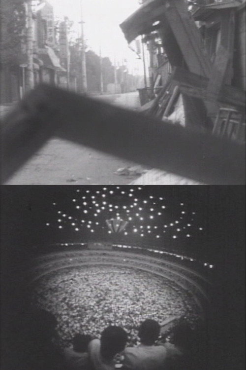Movie poster for The Mass Collective Bargaining at Nihon University (1968)