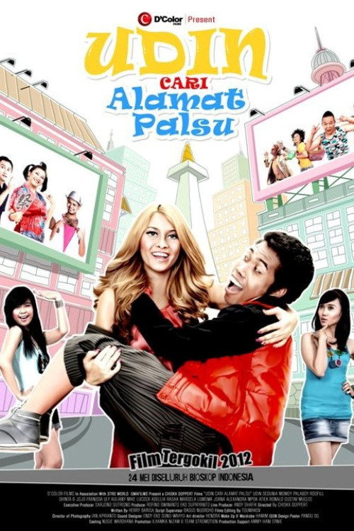 Movie poster for Udin Cari Alamat Palsu (2012)