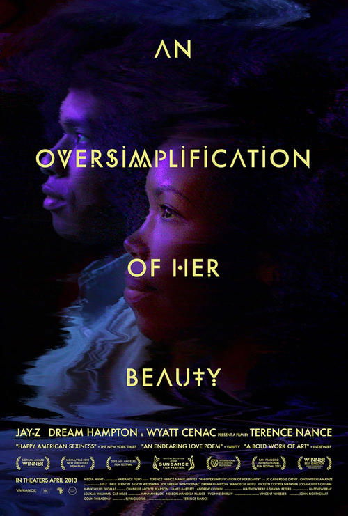 Movie poster for An Oversimplification of Her Beauty (2012)