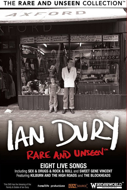 Movie poster for Ian Dury: Rare And Unseen (2010)