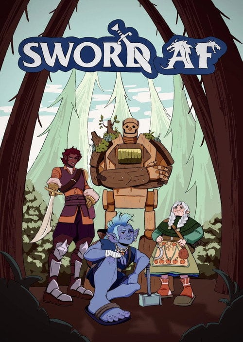 Series poster for Sword AF (2023)