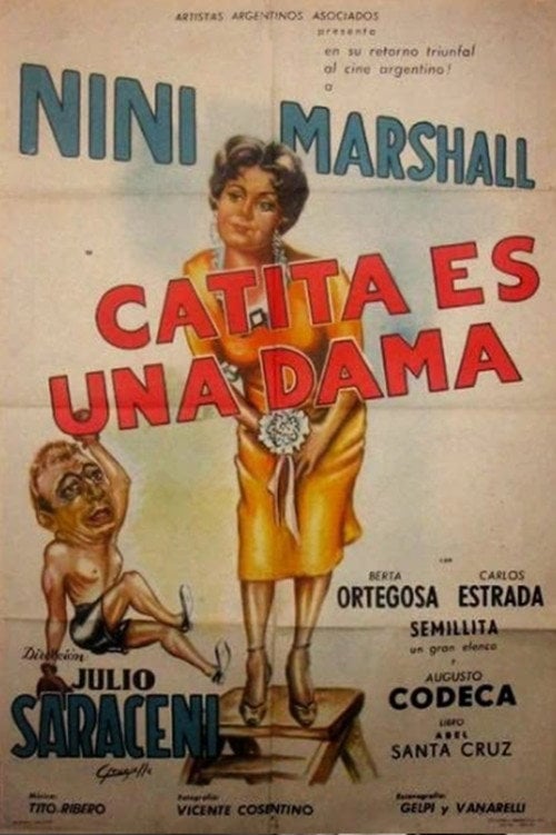 Movie poster for Catita is a lady (1956)
