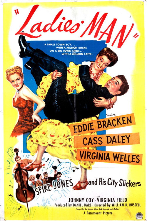 Movie poster for Ladies' Man (1947)