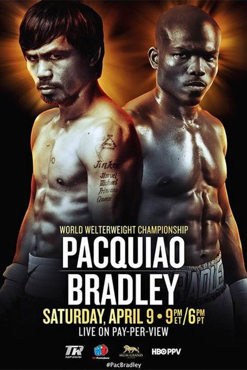Movie poster for Manny Pacquiao vs. Timothy Bradley III (2016)