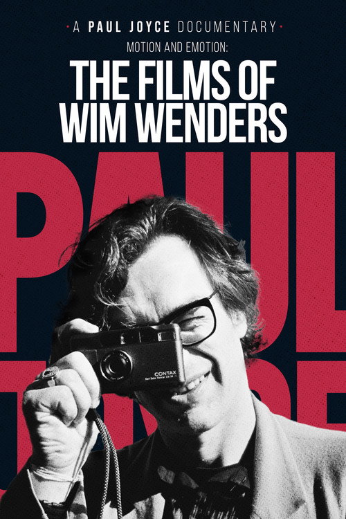 Movie poster for Motion and Emotion: The Films of Wim Wenders (1990)