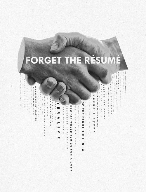 Movie poster for Forget The Résumé
