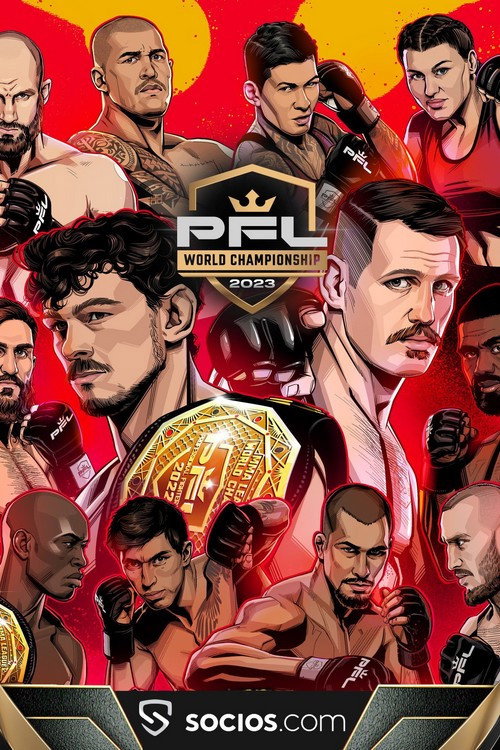 Movie poster for PFL 2023 #10 : World Championship -  Collard vs. Aubin-Mercier (2023)