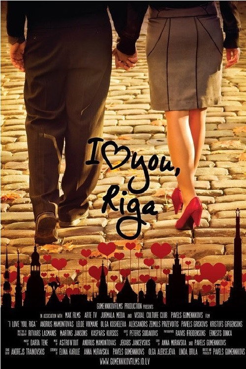 Movie poster for I Love You Riga (2011)
