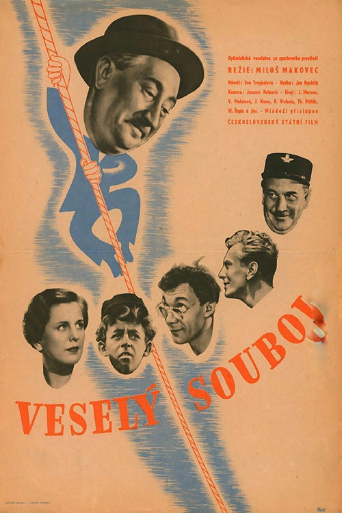 Movie poster for Veselý souboj (1951)