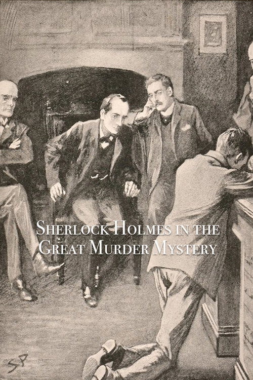 Movie poster for Sherlock Holmes in the Great Murder Mystery (1908)
