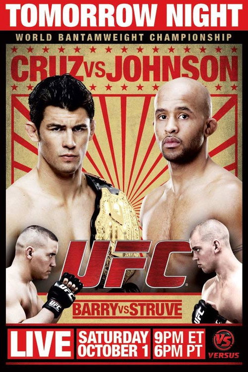 Movie poster for UFC on Versus 6: Cruz vs. Johnson (2011)