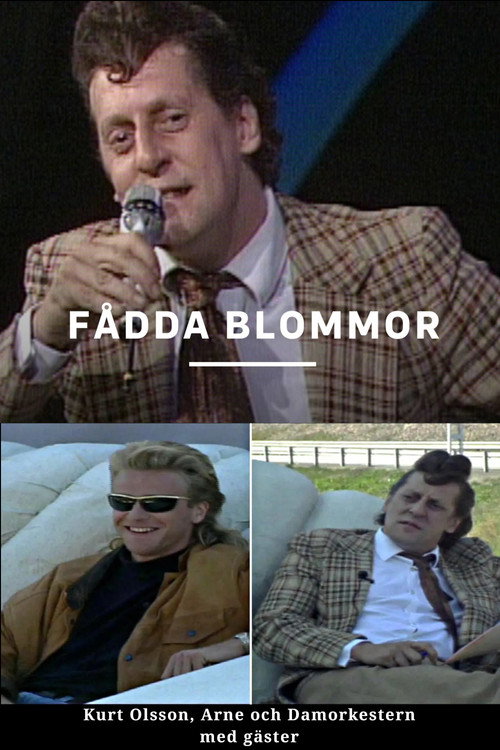Fådda blommor poster