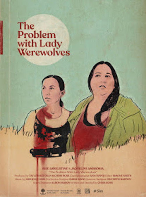 Movie poster for The Problem with Lady Werewolves (2020)