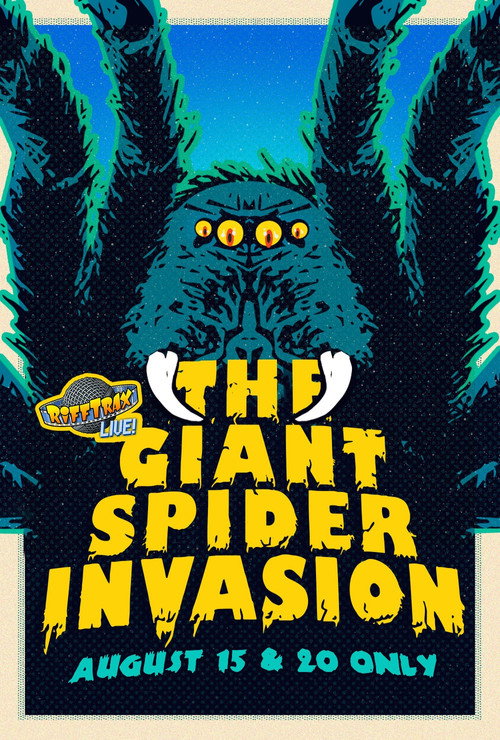 Movie poster for RiffTrax Live: Giant Spider Invasion (2019)