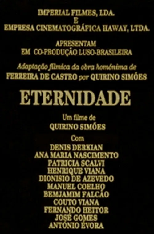 Movie poster for Eternidade (1992)