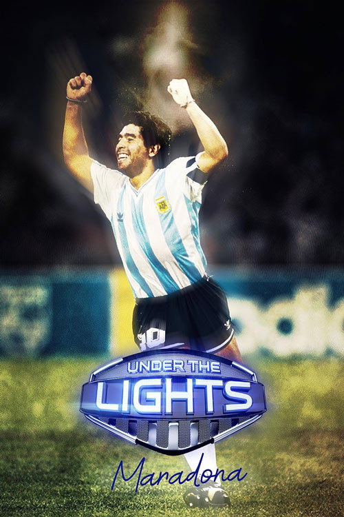 Movie poster for Under the Lights: Maradona (2022)