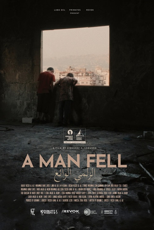 Movie poster for A Man Fell (2024)
