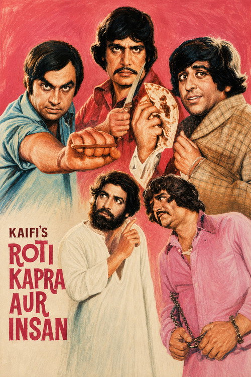 Movie poster for Roti, Kapra Aur Insaan (1977)