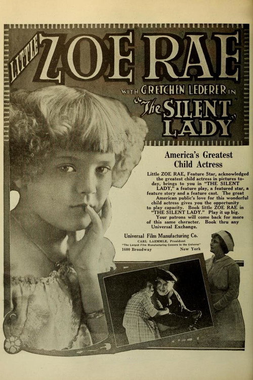 Movie poster for The Silent Lady (1917)