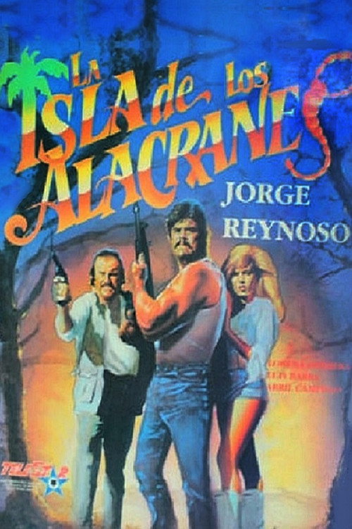 Movie poster for Island of the Scorpions (1990)