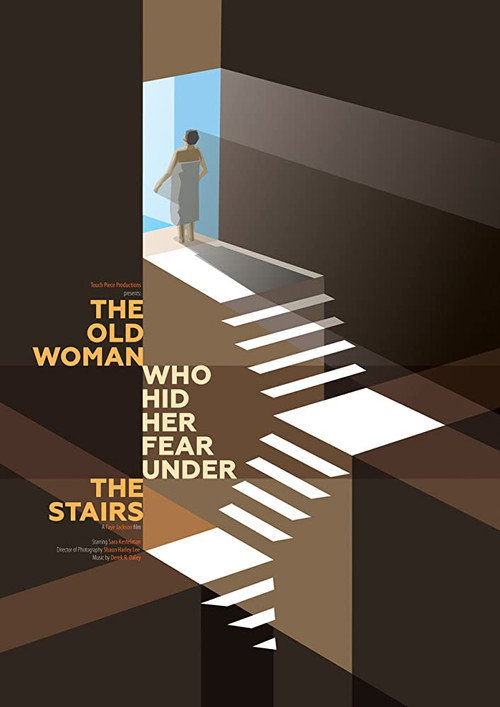 Movie poster for The Old Woman Who Hid Her Fear Under the Stairs (2018)
