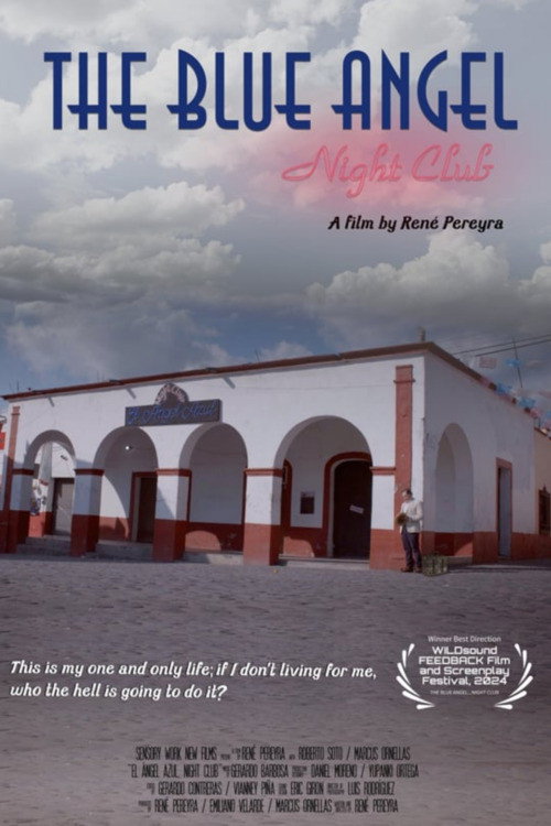 Movie poster for The Blue Angel (2024)