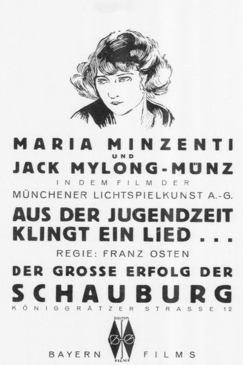 Movie poster for Aus der Jugendzeit klingt ein Lied (1925)