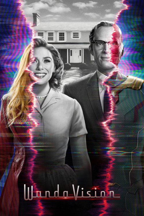 Series poster for WandaVision (2021)