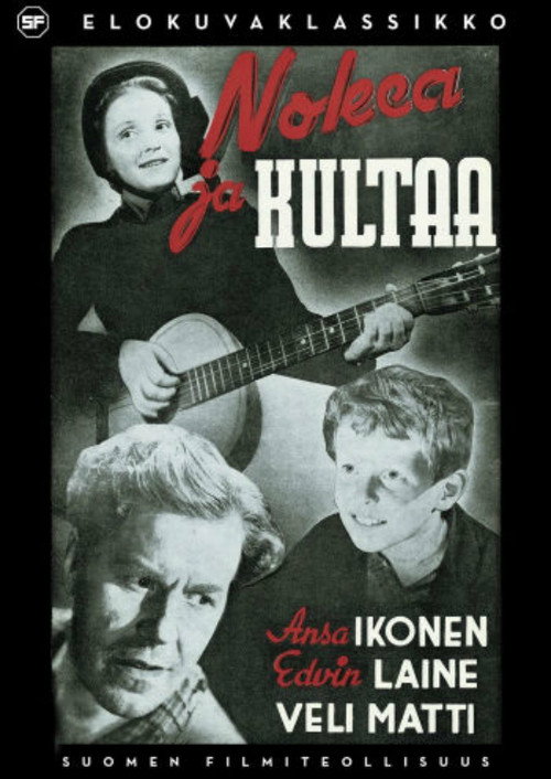 Movie poster for Nokea ja kultaa (1945)