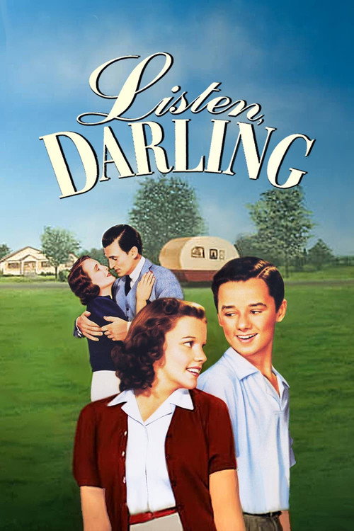 Movie poster for Listen, Darling (1938)